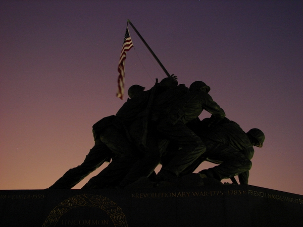 Iwo Jima at Dusk