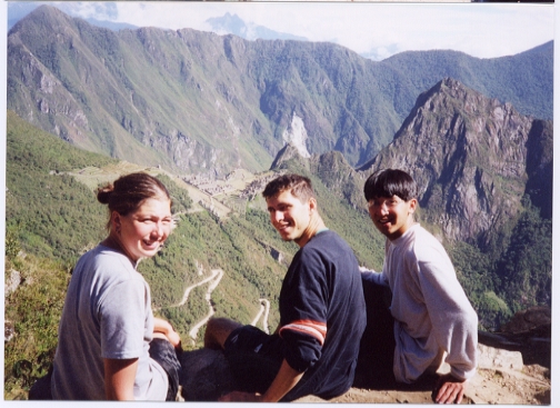 Macchu Picchu from the Sun Gate