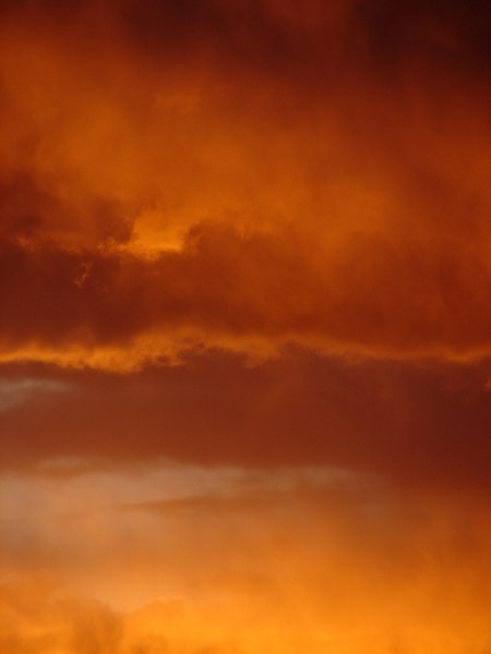 Sunset over the Desert