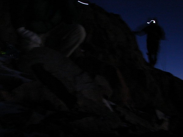 Blurry Hikers