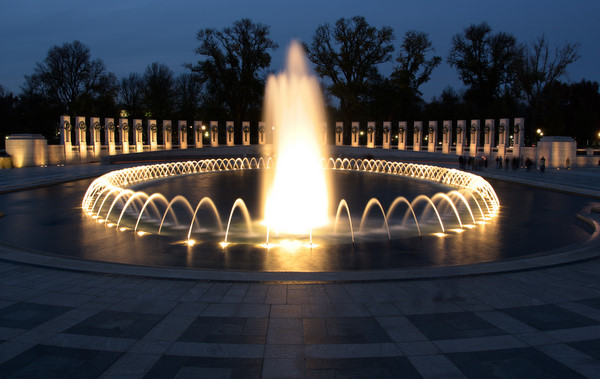 Fountains of the WWII Memorial